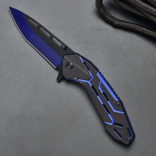 Stainless steel outdoor folding knife