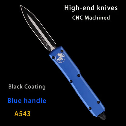Automatic knife micro tech UTX tactical knives D2 blade Double Single